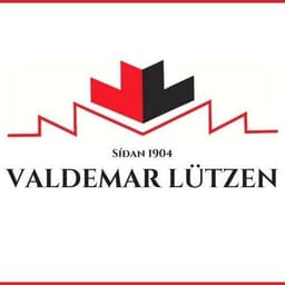 Valdemar Lützen Amboðshandil og Lásatænasta logo