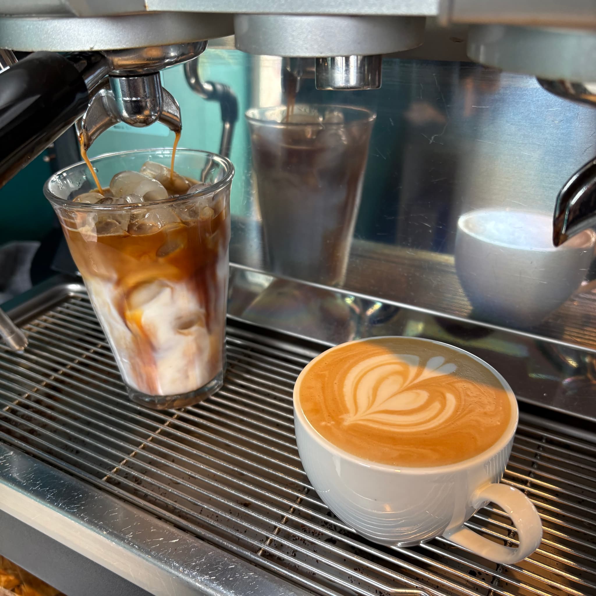 Alt úr espressomaskinuni